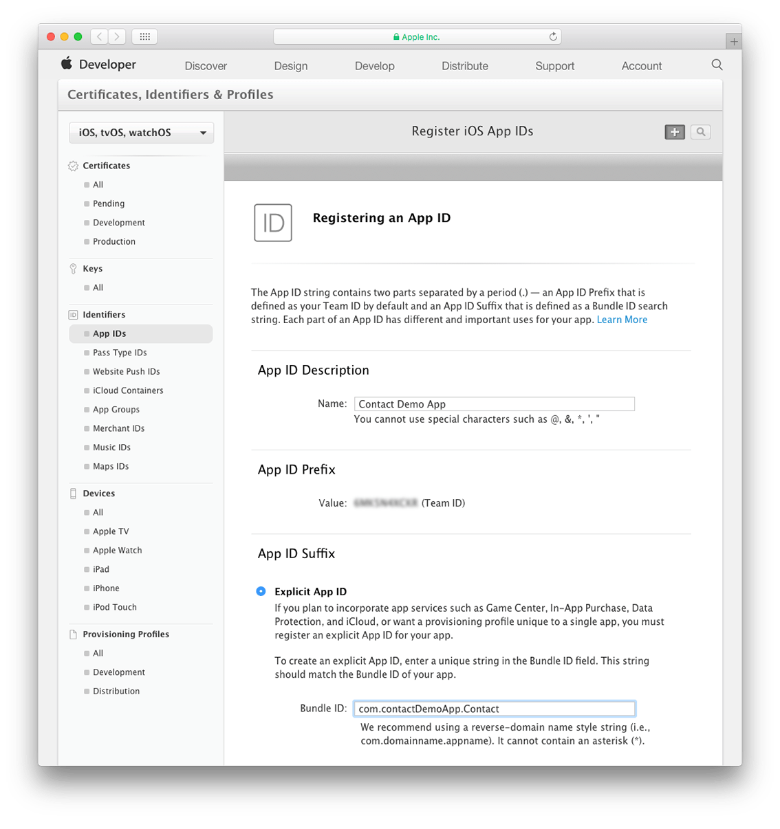 Crear una ficha en App Store · 4D for iOS