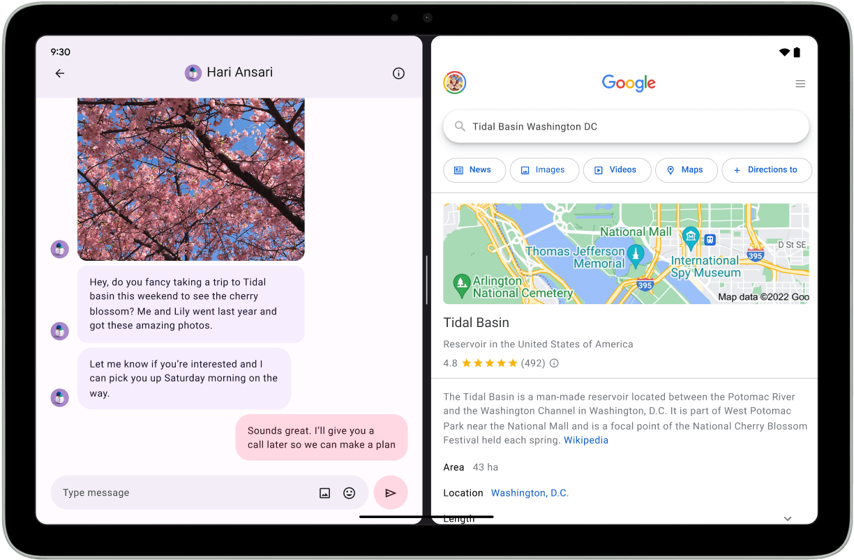 Social Gallery Large Screens Large Screens Gallery Android