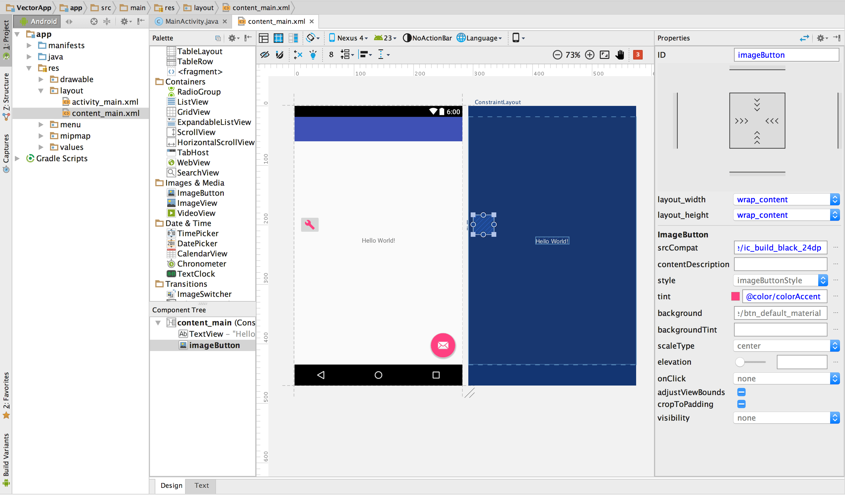 Add multidensity vector graphics Android Studio Android Developers