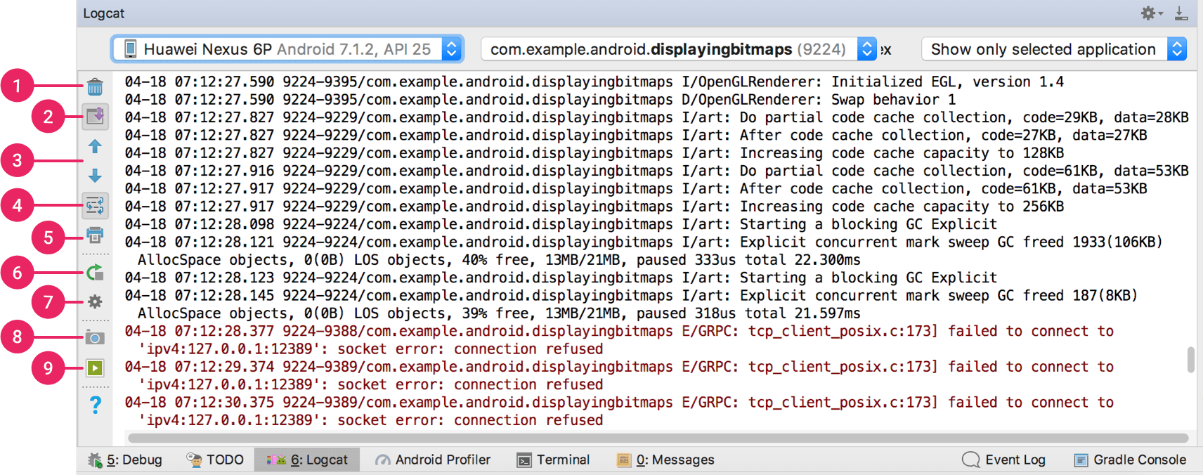Debug your app Android Developers