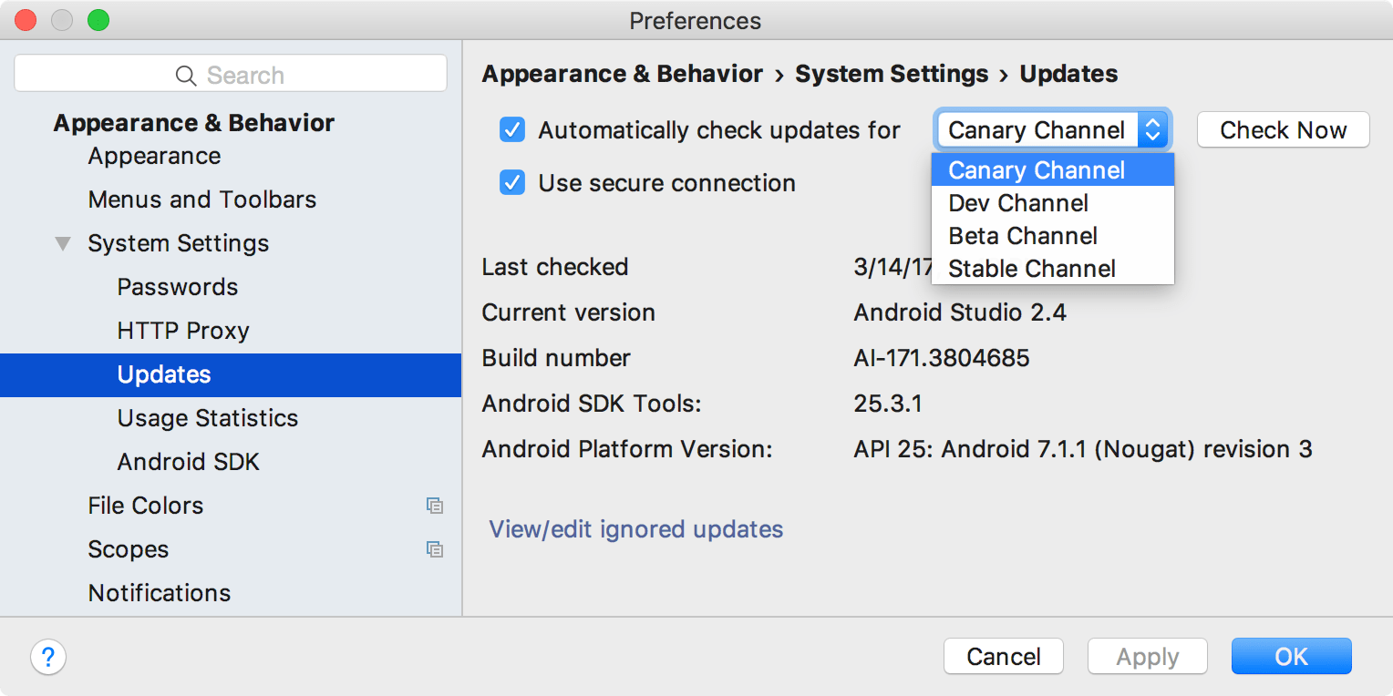 Install a preview version of Android Studio Android Developers