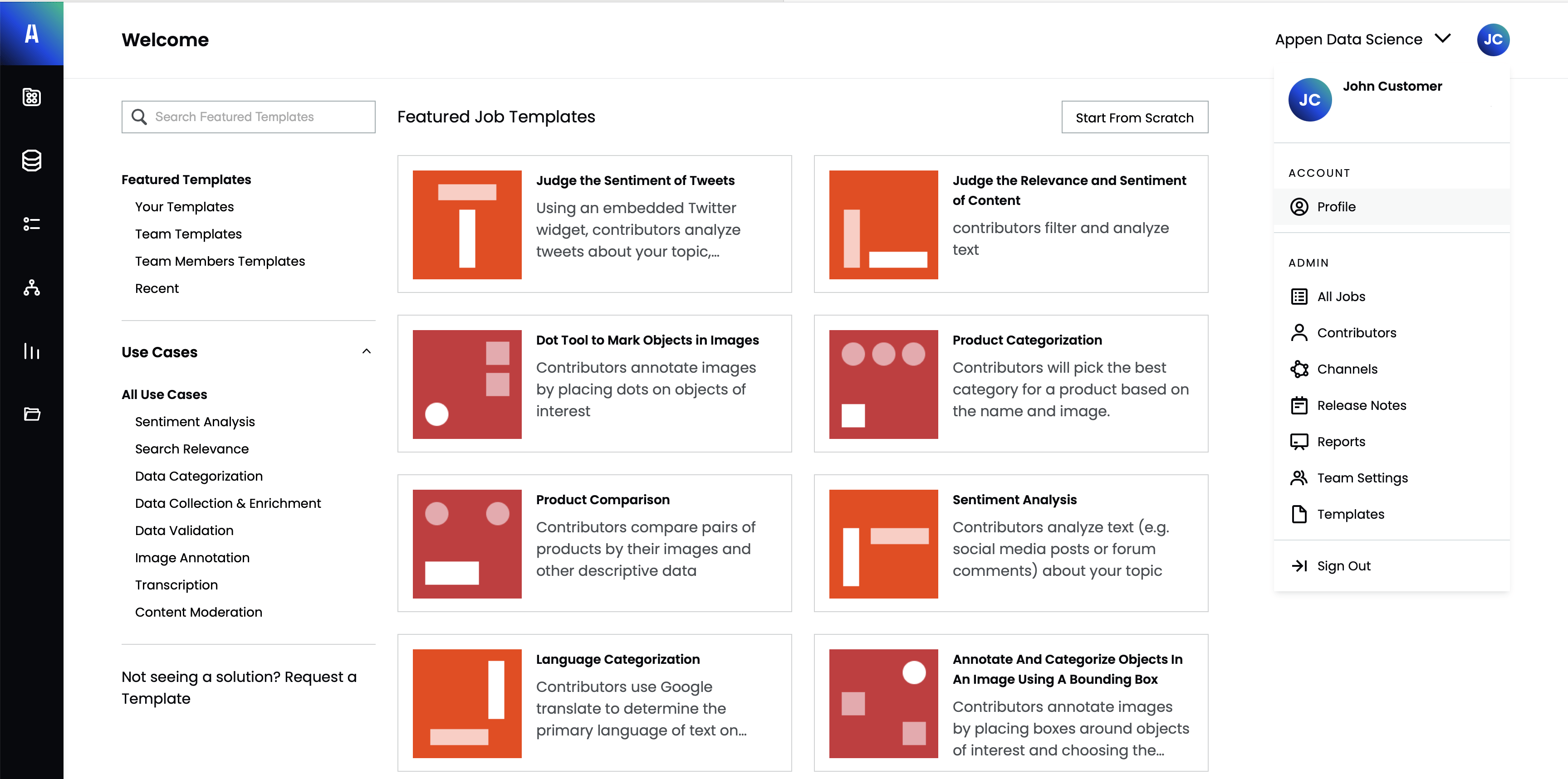 Appen API Documentation
