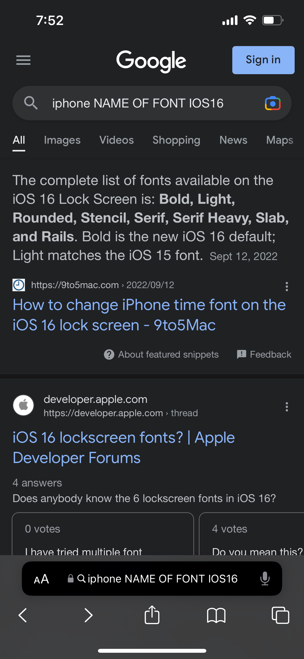 iOS 16 lockscreen fonts? Apple Developer Forums