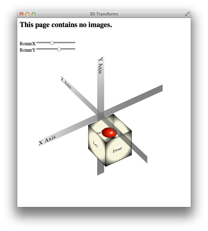 Using 2D and 3D Transforms