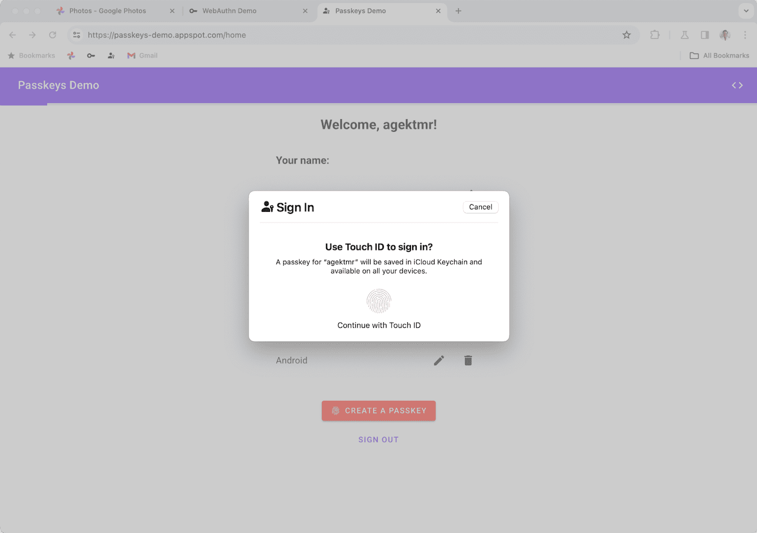 Chrome now supports passkeys on iCloud Keychain on macOS Blog
