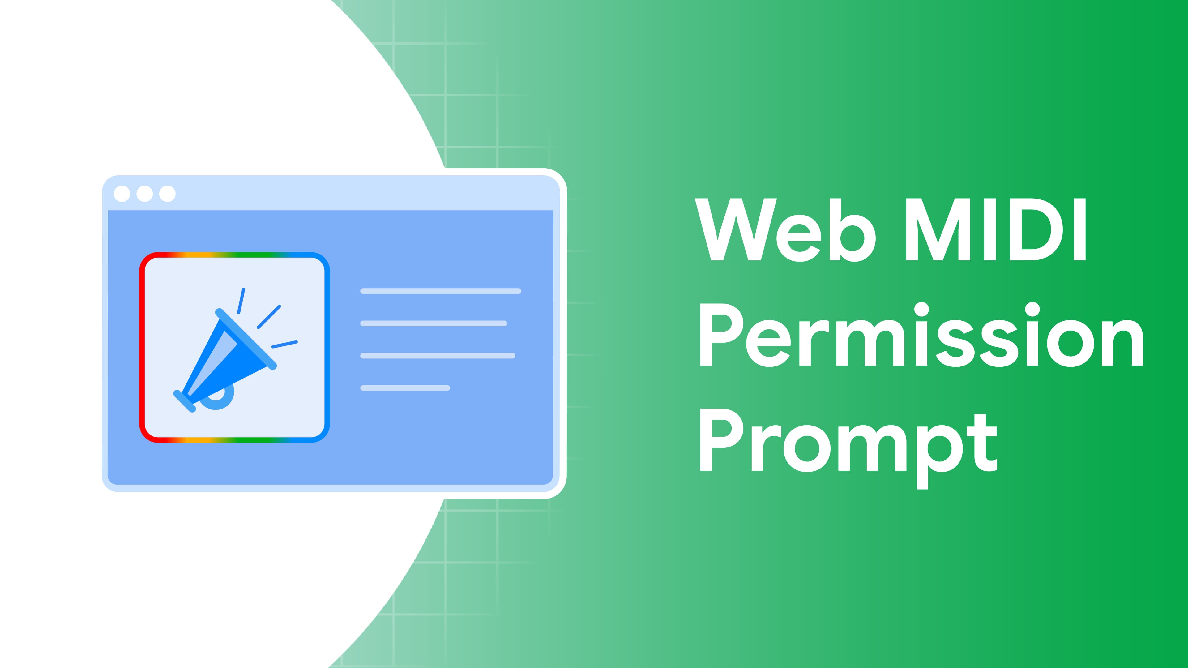 Access to MIDI devices now requires user permission Blog Chrome for