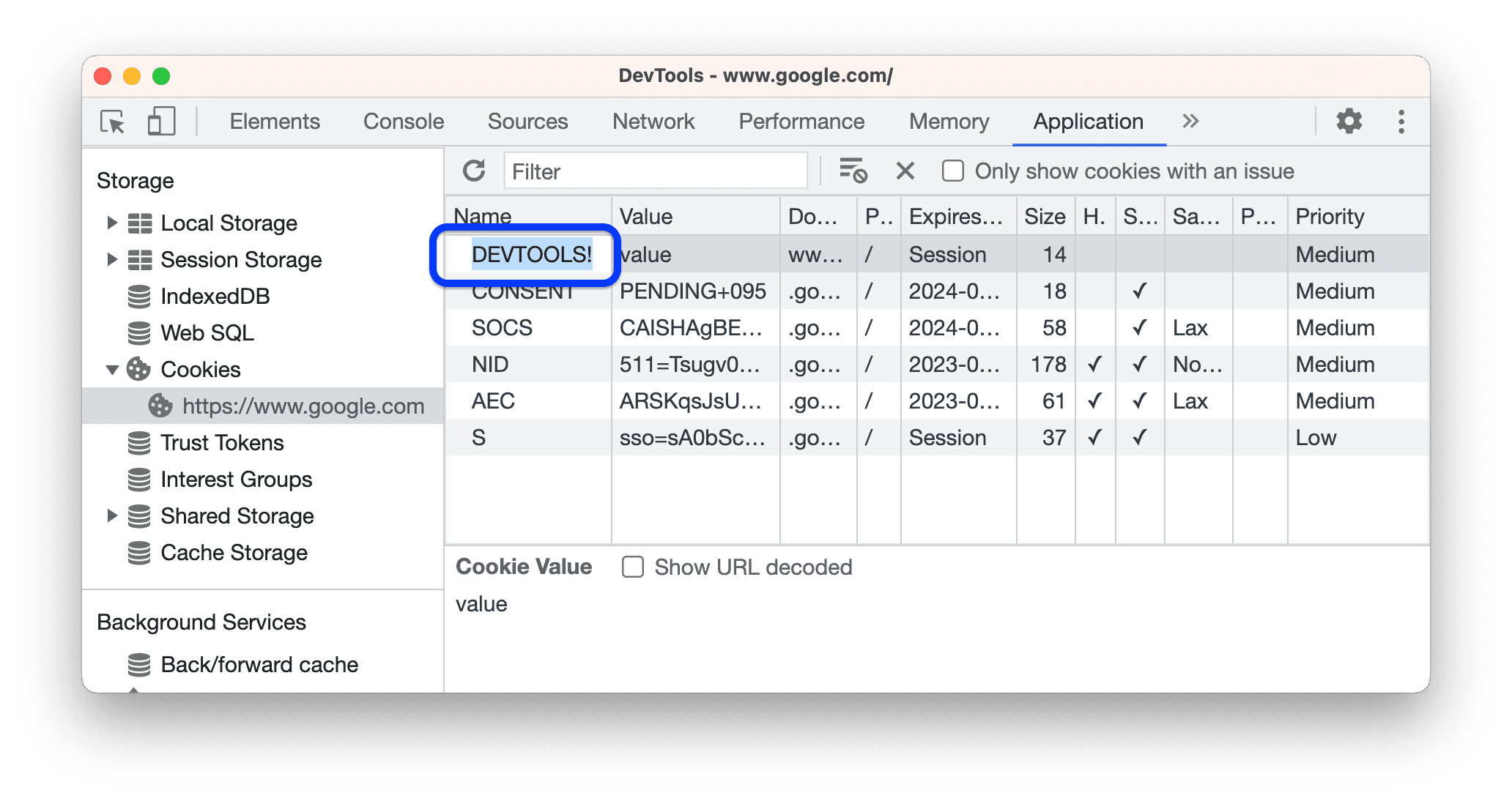 View, add, edit, and delete cookies Chrome DevTools Chrome for