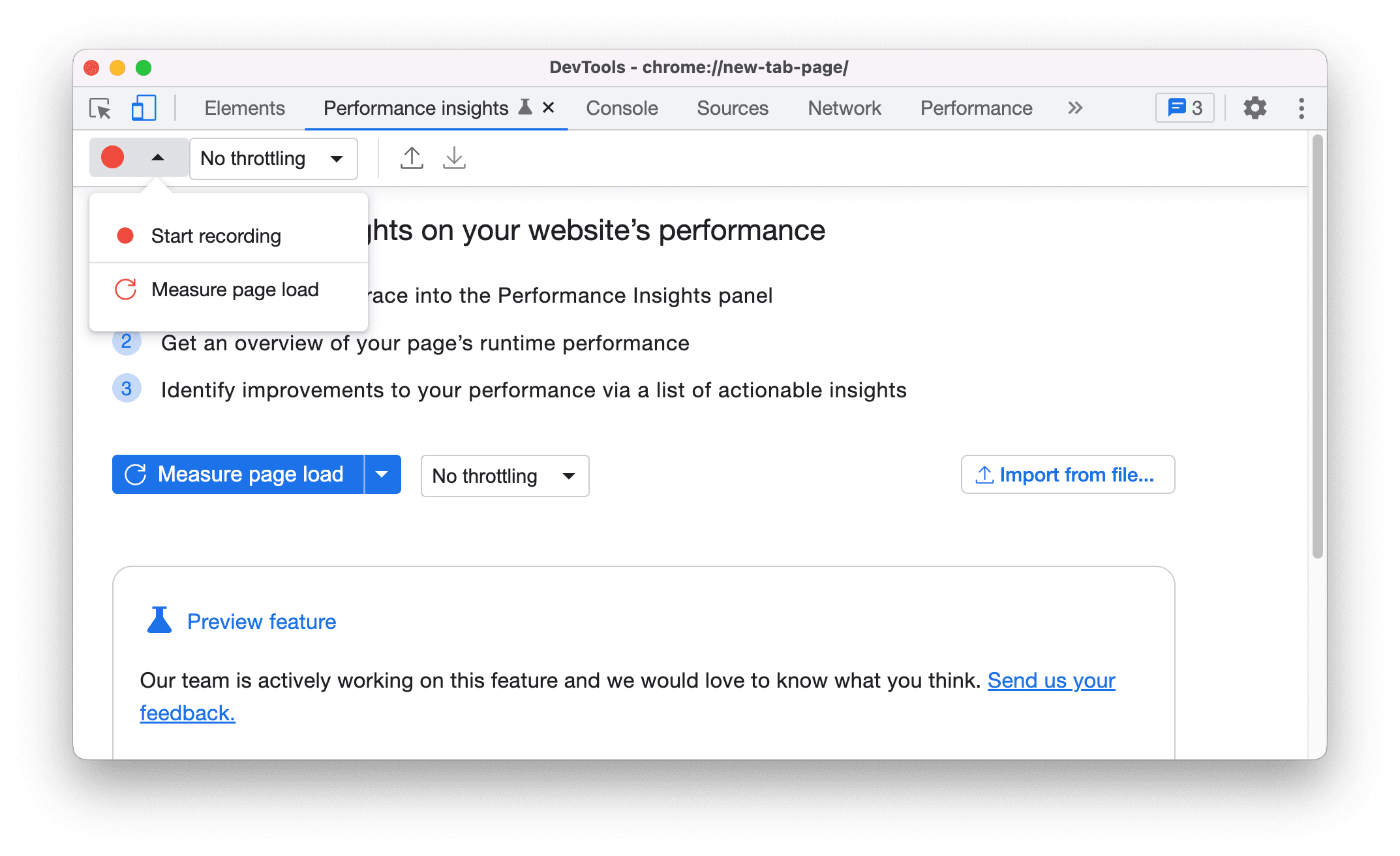 Performance insights: Get actionable insights on your website&rsquo;s 