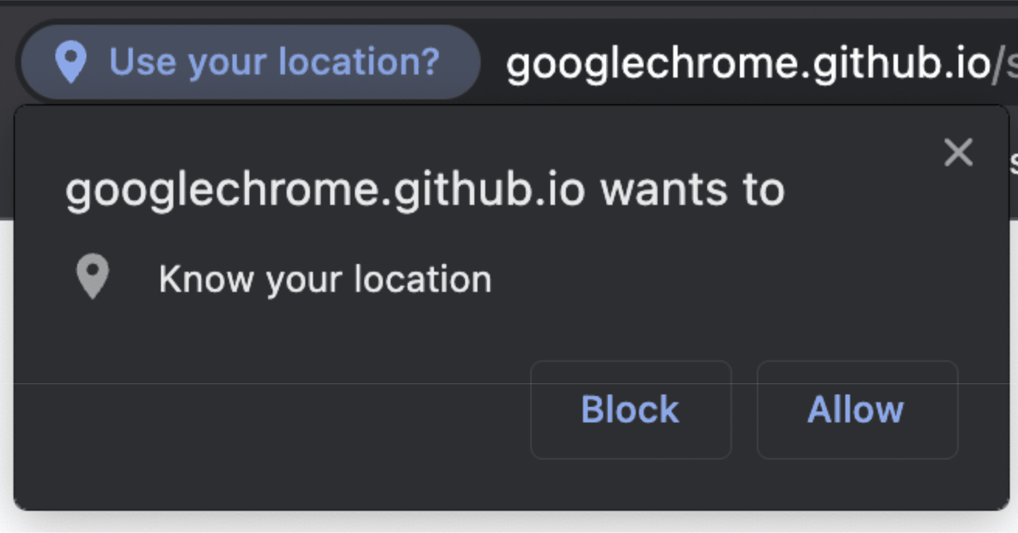 Use geolocation | Chrome Extensions | Chrome for Developers