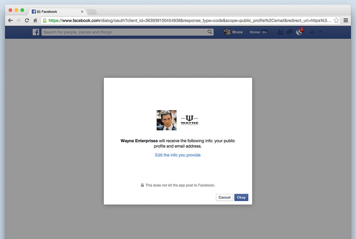 A Sample Student Social Login DigitalChalk Developer
