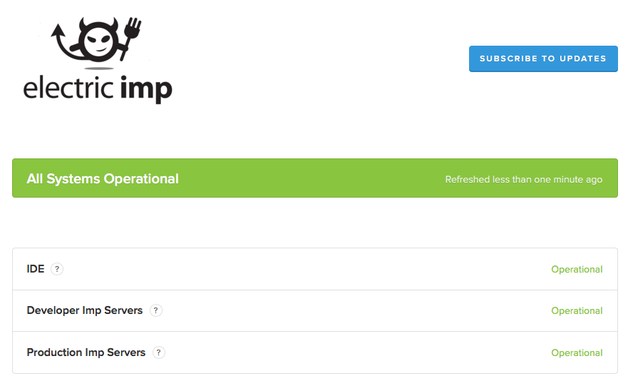 How Electric Imp Monitors The Public impCloud Dev Center