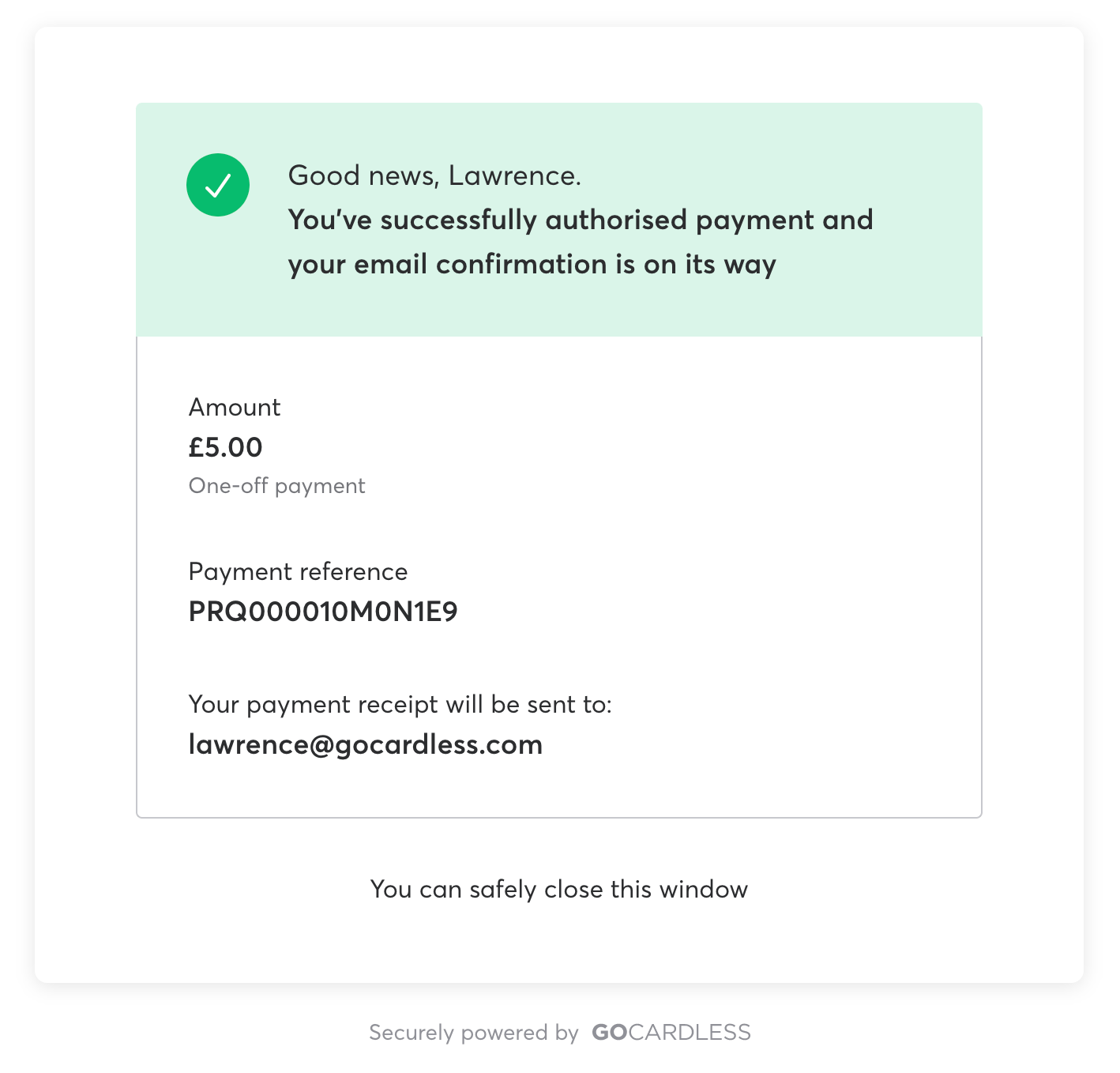 Taking an Instant Bank Payment GoCardless Developers