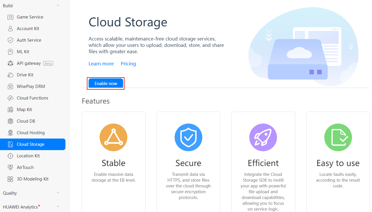 Cloud Storage Server for Java