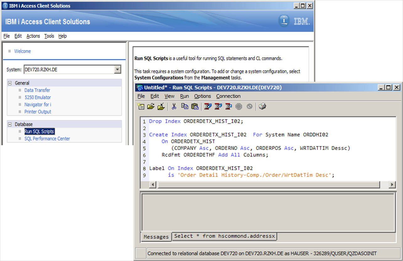 SQL indexes and native I/O no contradiction IBM Developer