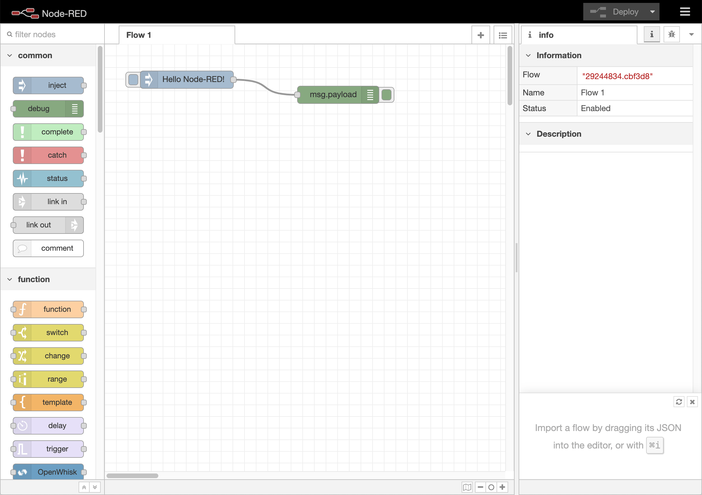 Create a NodeRED starter application IBM Developer