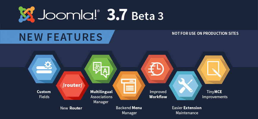 Joomla! 3.7 Beta 3 Released for Testing