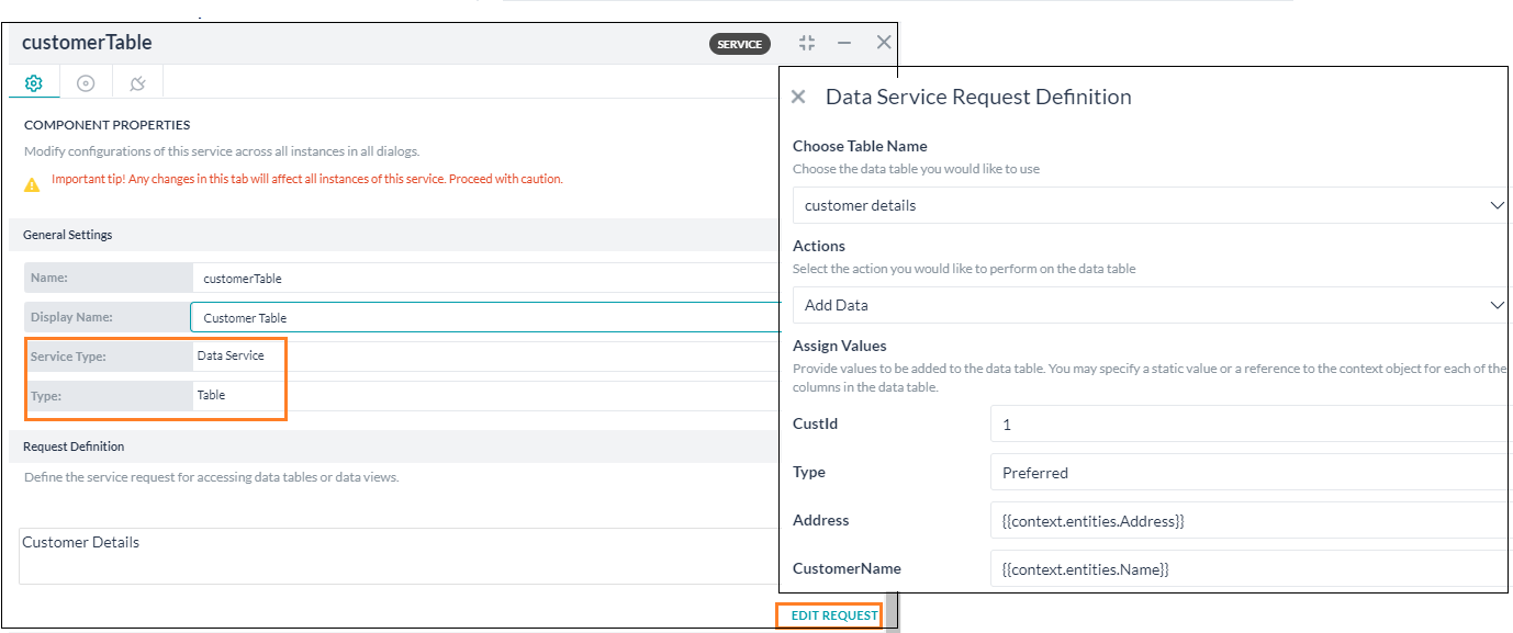 Data Table Kore.ai Documentation v8.1