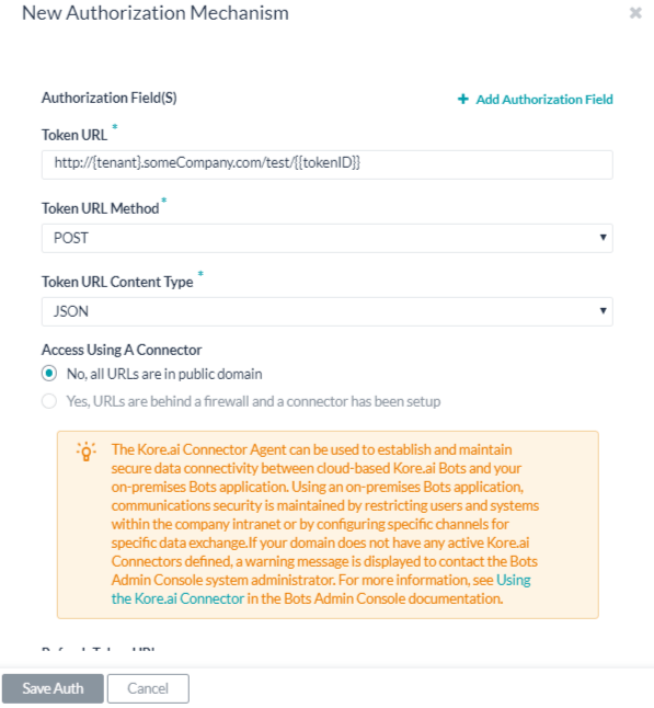 Setting Up Authorization using oAuth v2 password grant Kore.ai