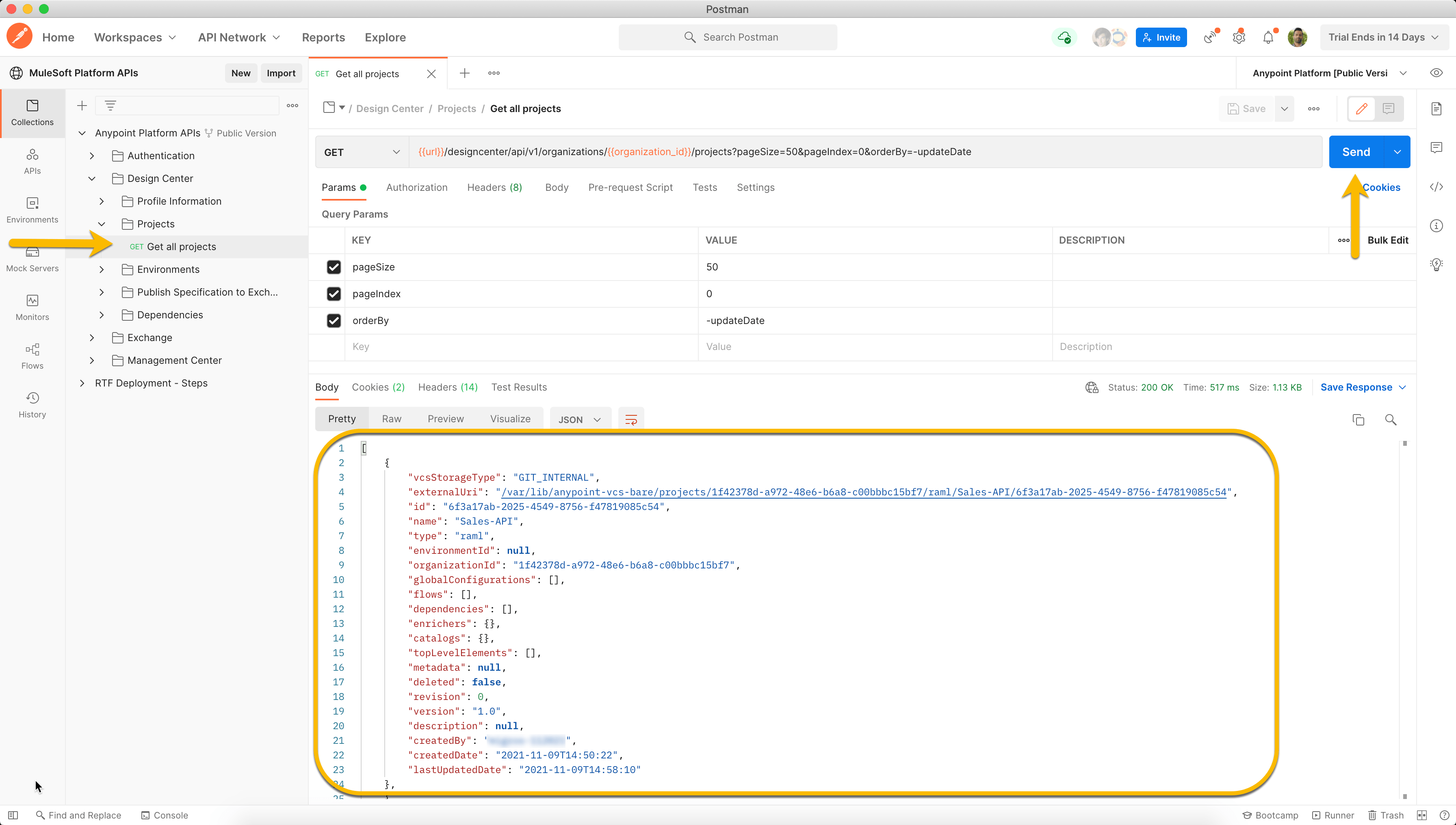 Explore the Anypoint Platform APIs with the Postman Collection