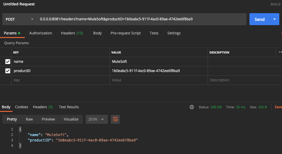 How to retrieve custom headers, query and URI parameters using