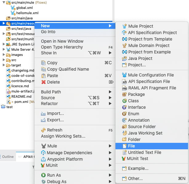 How to secure properties before deployment in Anypoint Studio