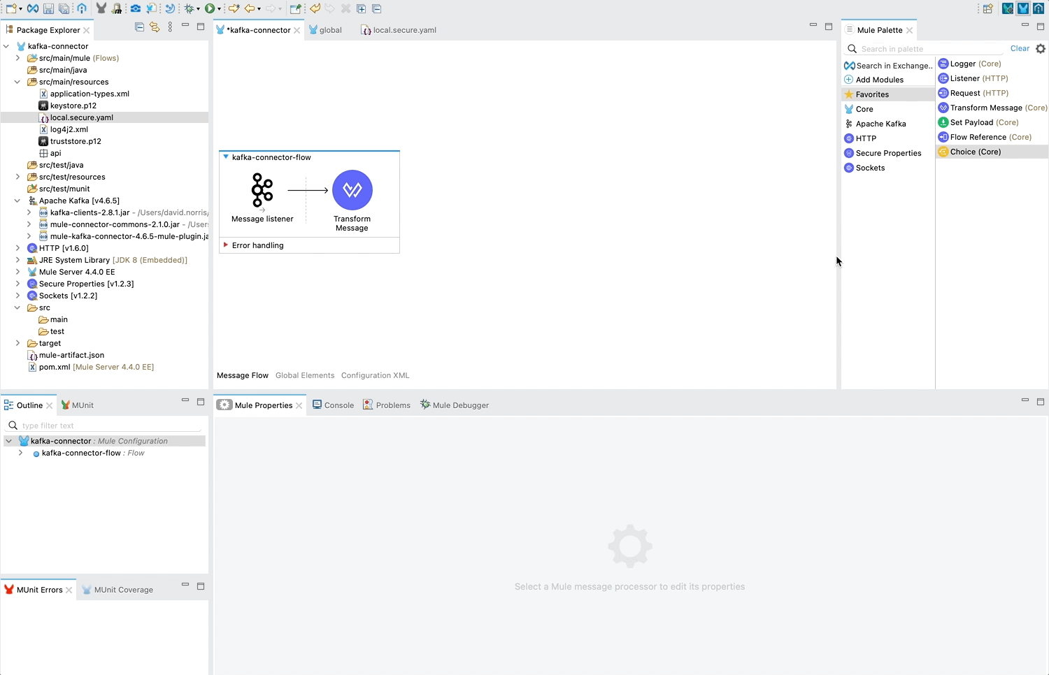 Getting Started with the Apache Kafka Connector MuleSoft Developers