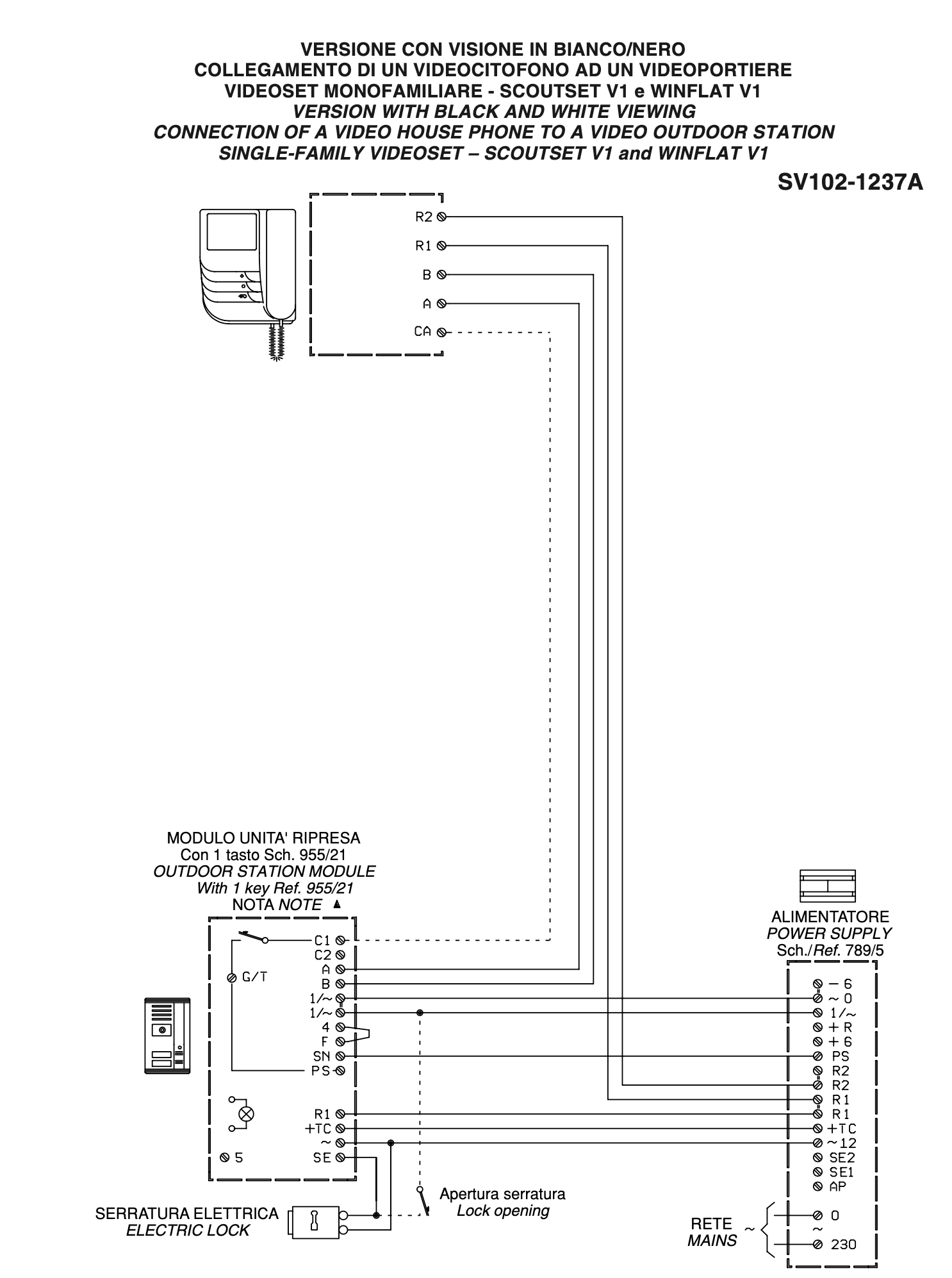 Urmet Wiring Diagram Wiring Diagram