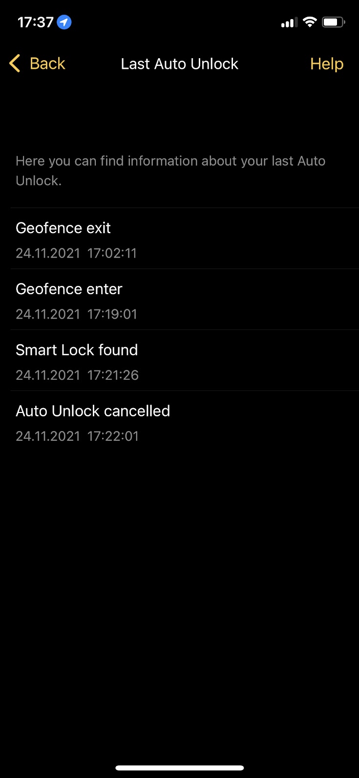 Auto Unlock is not working on second phone Questions Nuki Developers