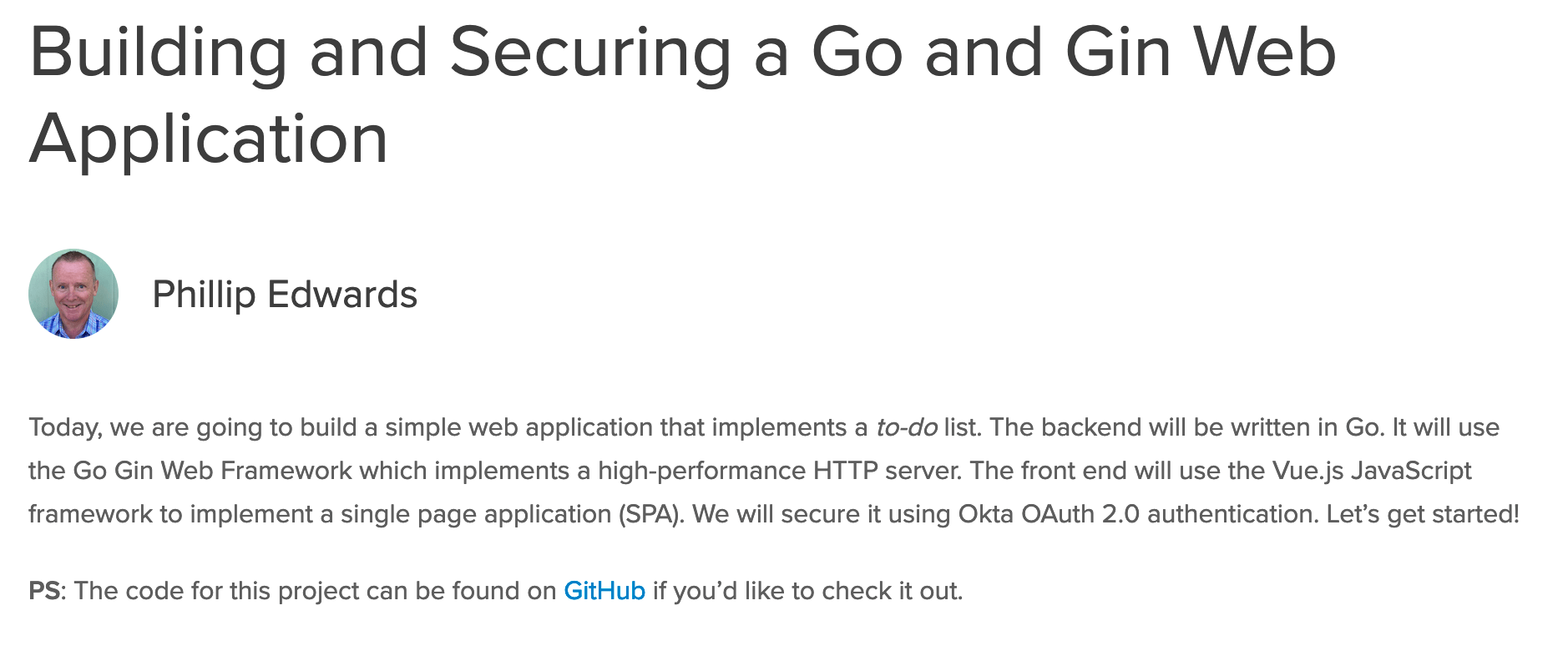 Building and Securing a Go and Gin  Application LaptrinhX / News