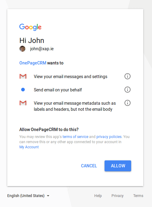 Connecting with Gmail The elusive refresh token
