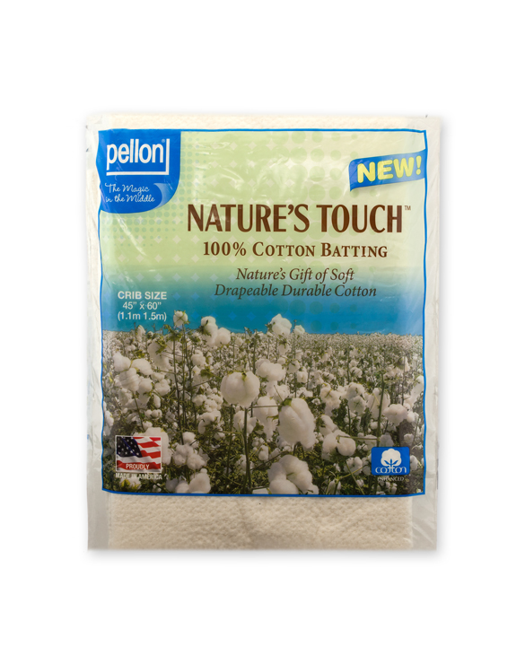 F Natural Cotton Batting With Scrim Needle Punched Pellon® Projects