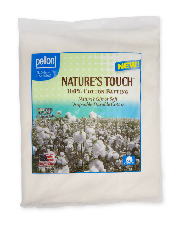 F Natural Cotton Batting With Scrim Needle Punched Pellon® Projects