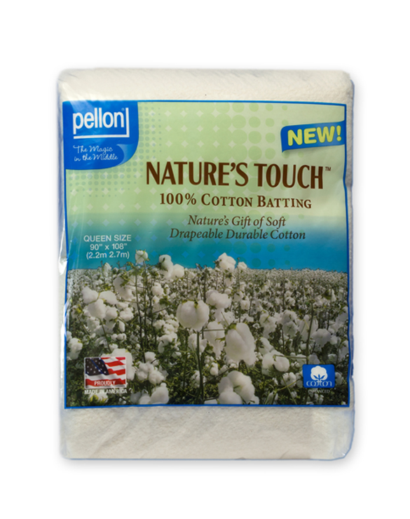 F Natural Cotton Batting With Scrim Needle Punched Pellon® Projects