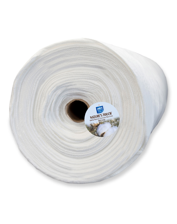 G White Cotton Batting With Scrim Needle Punched Pellon® Projects