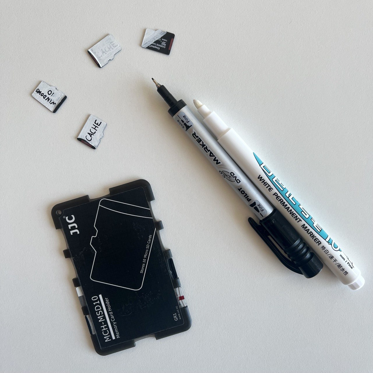 How to label microSD cards? — Developer Run