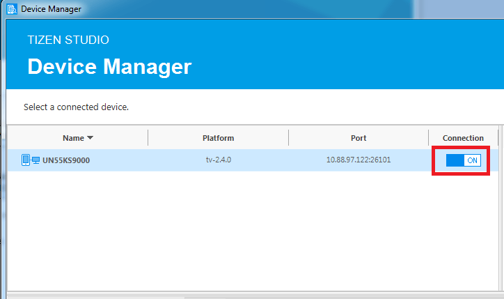 TV Device | Samsung Developer