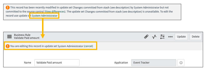 Managing Stashed Changes ServiceNow Developers