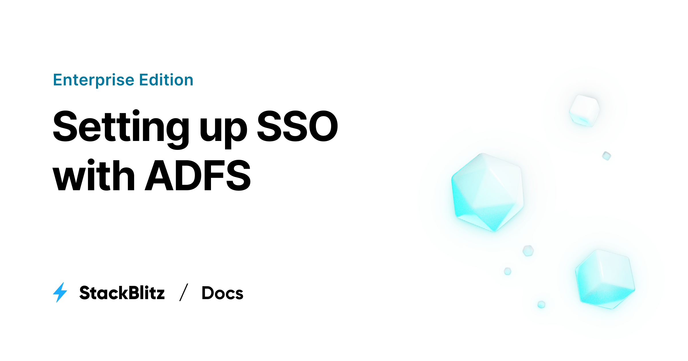 Setting up SSO with ADFS StackBlitz Docs