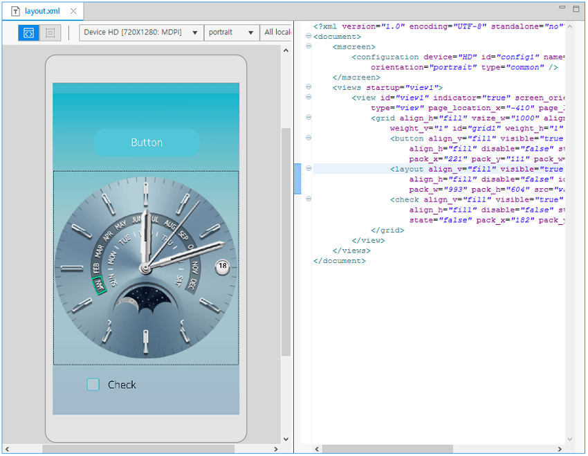Building UIs with Components Tizen Developers
