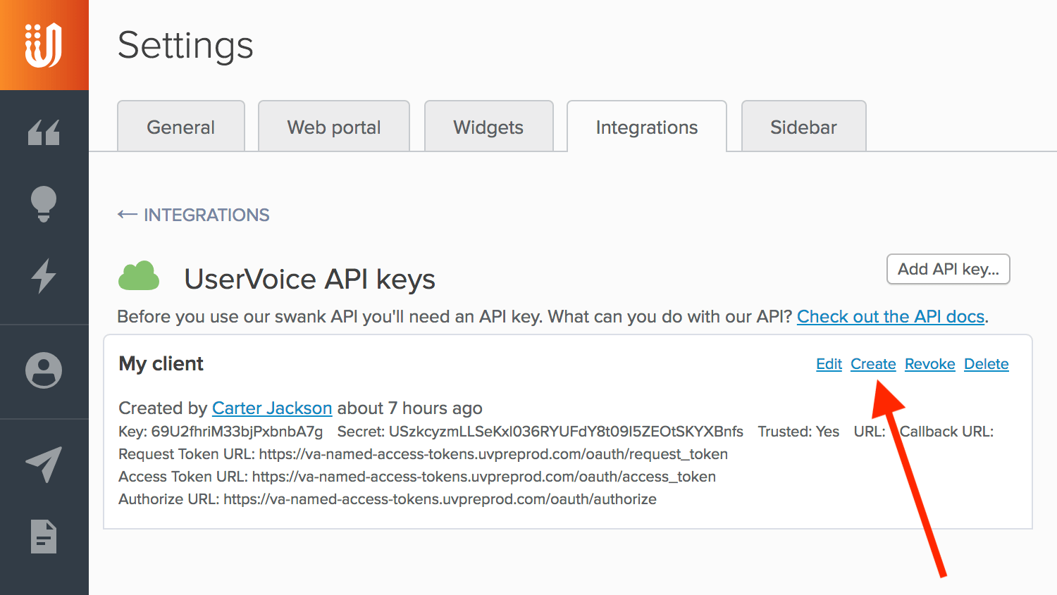 Making your First Call to the UserVoice API UserVoice Developer