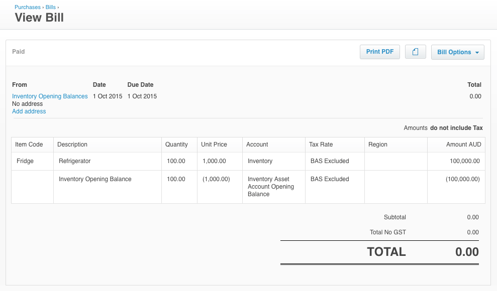 Xero Tracked Inventory Howto Guides Xero Developer