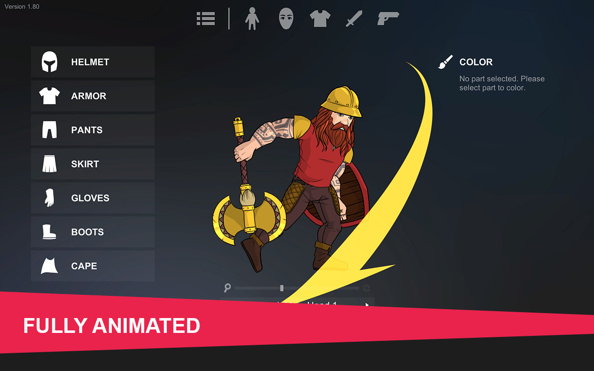 Character Creator 2D Unity Asset