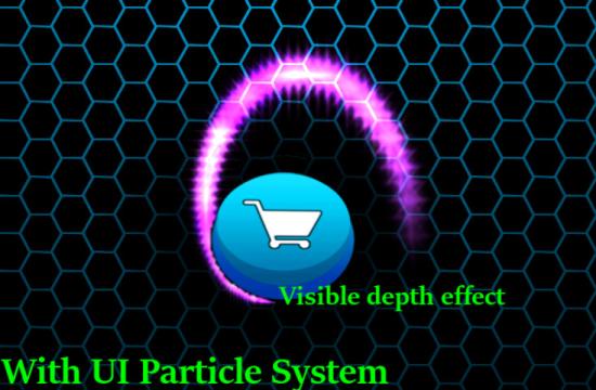 UI Particle System Unity Asset