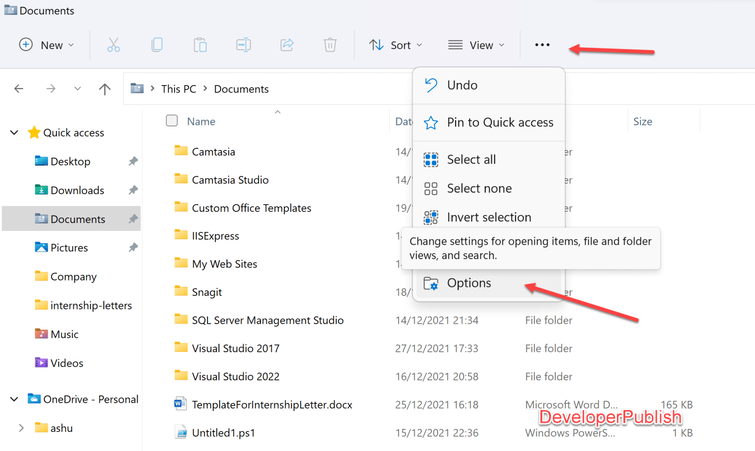 How to enable or disable Expand to Current Folder in Navigation Pane in