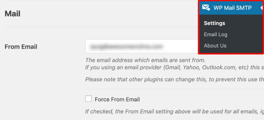 WP Mail SMTP PLUGIN