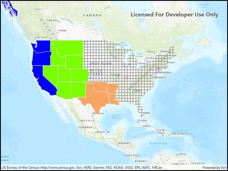 Unique value renderer ArcGIS Maps SDK for Esri Developer