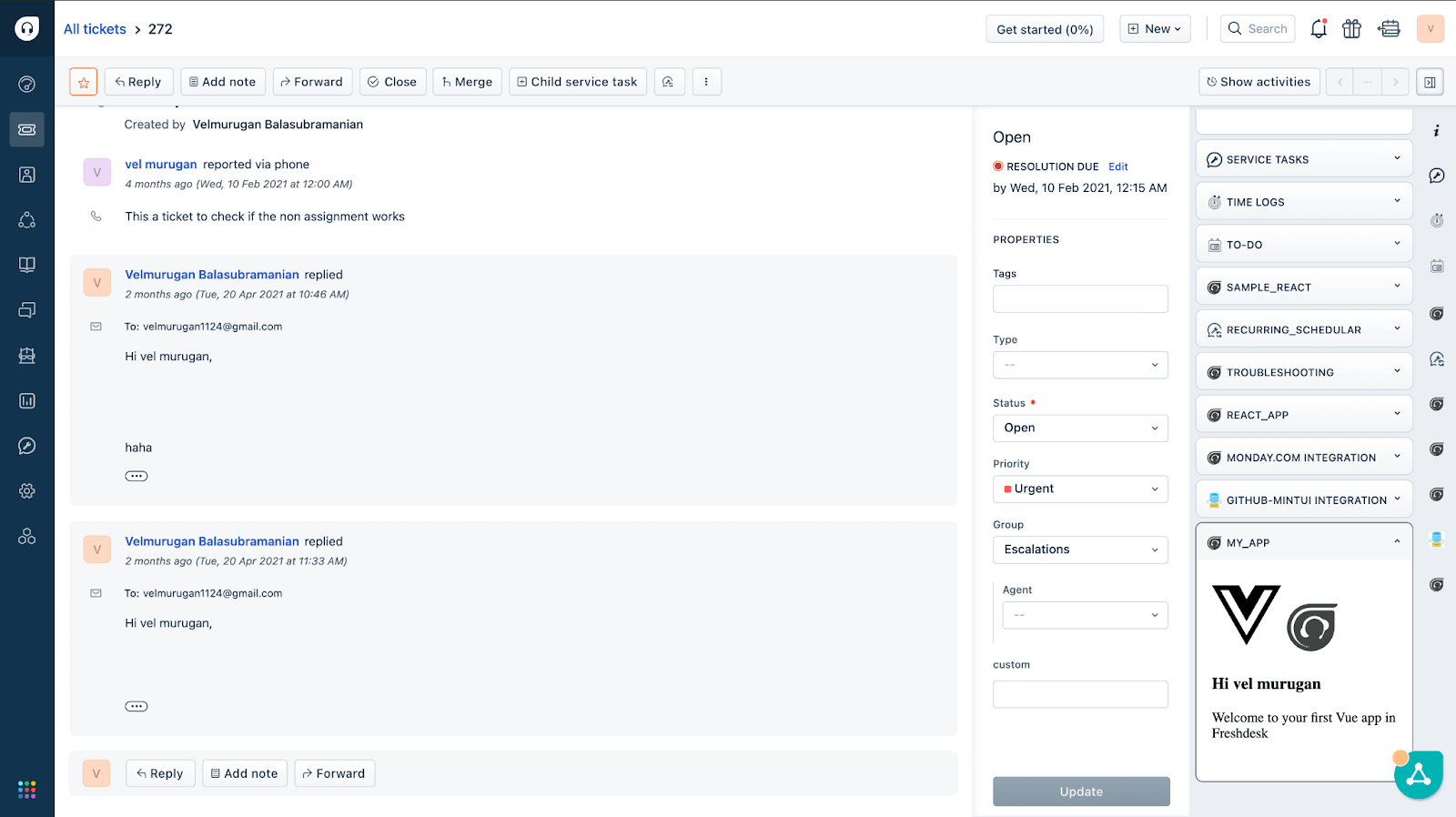 Build Singlepage Applications using vueJs