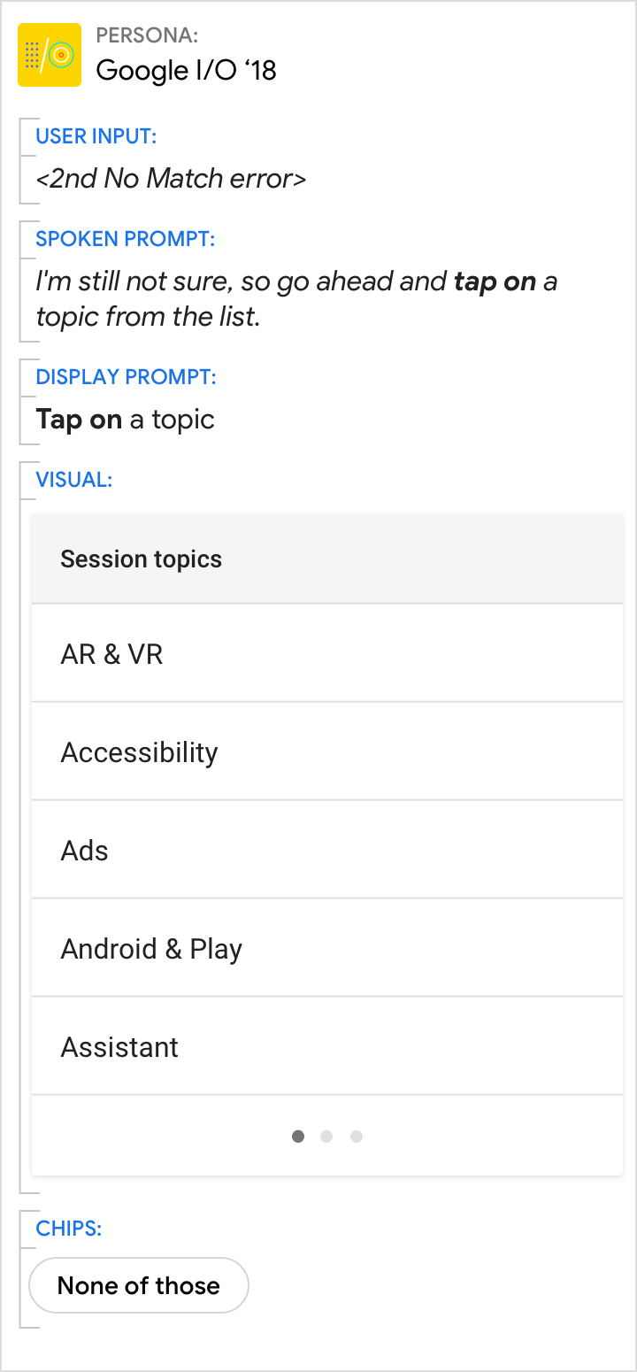 Conversation Design Google For Developers
