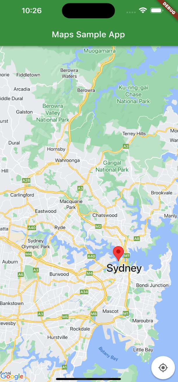 Adding a Map with Marker Google Maps for Flutter Google for Developers