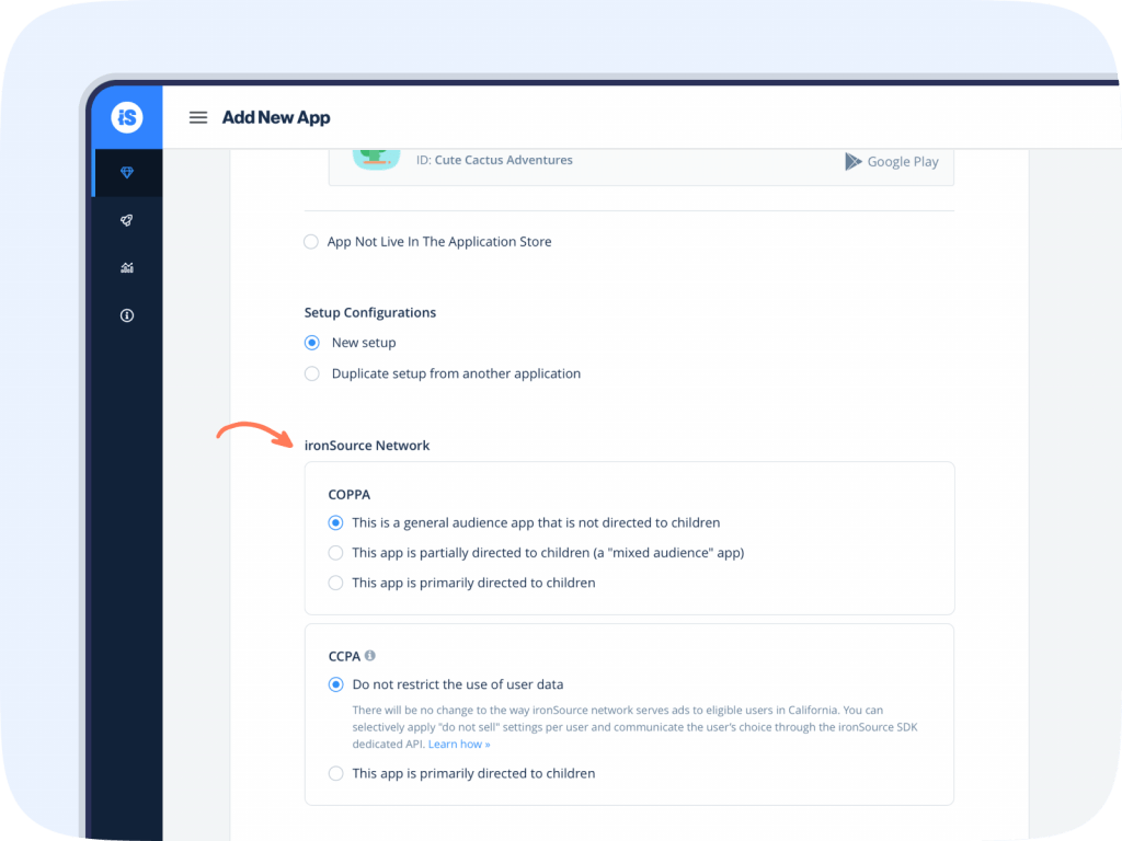 How to add an app to your account ironSource knowledge center
